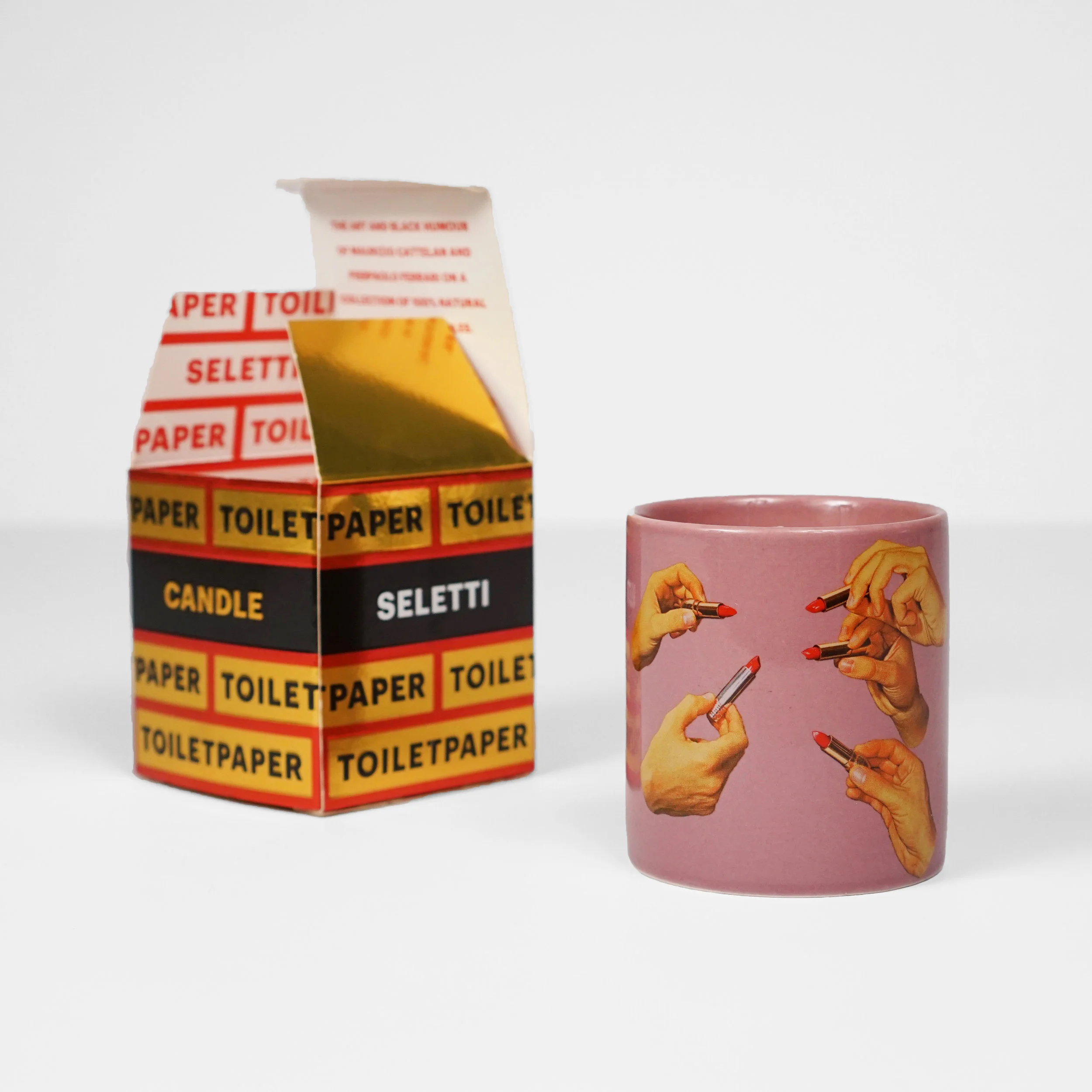 Seletti Wears Toiletpaper Lipstick Candle — Art + Commerce SHOP